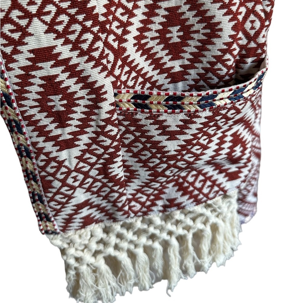 Anthropologie Tularosa Santa Fe Embroidered Ikat Jacket NWOT - Picture 8 of 12